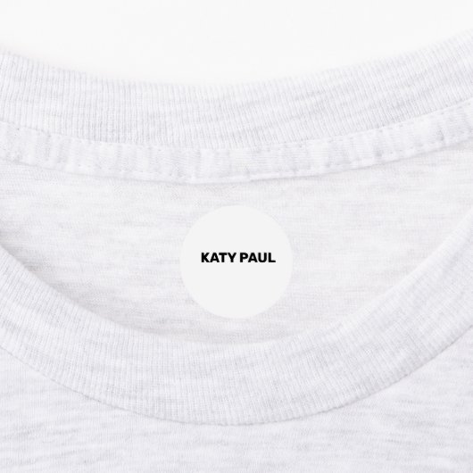 LEICHTE TEXTURE EINFACHE MINIMAL-TEXT STYLE-ETIKET ETIKETTEN (Befestigt)