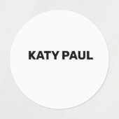 LEICHTE TEXTURE EINFACHE MINIMAL-TEXT STYLE-ETIKET ETIKETTEN (Design 1)