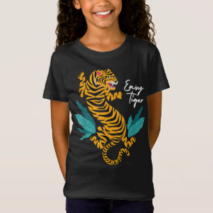 Leichte Tiger-angesagte modische Bekleidungsidee T-Shirt