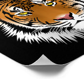 Leichte Tiger Tiger beruhigen leicht Tiger Poster (Ecke)