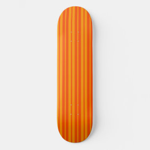 Leichte und dunkle Orange Stilelemente Design Skateboard