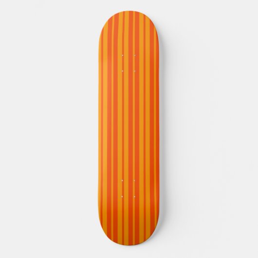 Leichte und dunkle Orange Stilelemente Design Skateboard (Vorderseite)