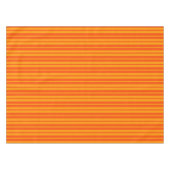 Leichte und dunkle Orange Stilelemente Design Tischdecke (Vorderseite (Horizontal))