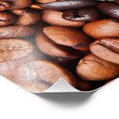 Leichte und dunkle Röstkaffee - Maßgeschneiderte B Fotodruck (Ecke)