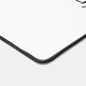 Leichte und dunkle Schreibtischmatte (Ecke)