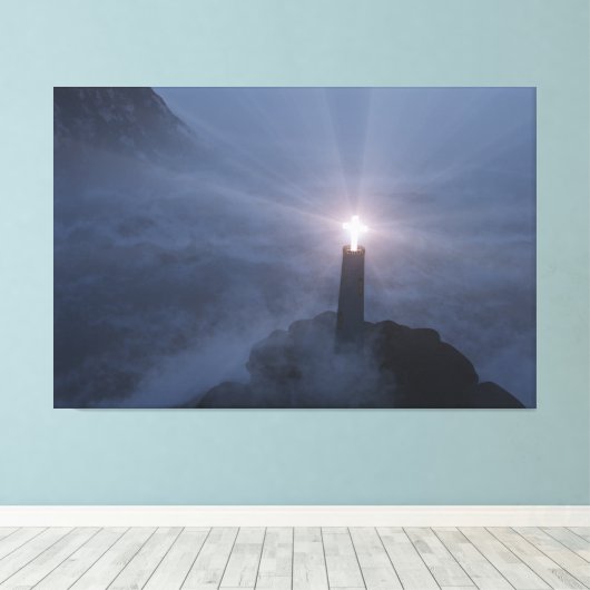 Leichte und heilende Canvas drucken Leinwanddruck (Insitu (Holzboden))