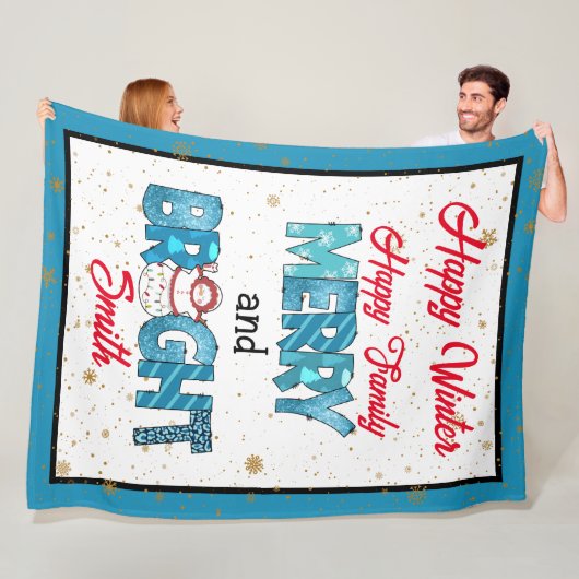 Leichte und helle Anpassung Fleecedecke (Beispiel)