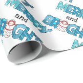 Leichte und helle Anpassung Geschenkpapier (Rolleneckpunkt)