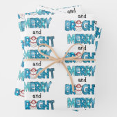 Leichte und helle Anpassung Geschenkpapier Set (Beispiel)