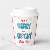 Leichte und helle Anpassung Pappbecher (Vorderseite)