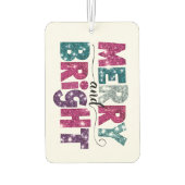 Leichte und helle Glitterie Autolufterfrischer (Rückseite)