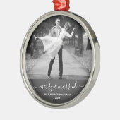 Leichte und Verheiratet zeitlose und minimale Neuz Ornament Aus Metall (Links)