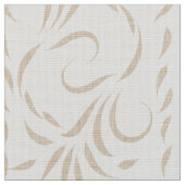 Leichte Vanilla- und Beige-Wirbel Stoff (Nahaufnahme)