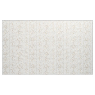 Leichte Vanilla- und Beige-Wirbel Stoff