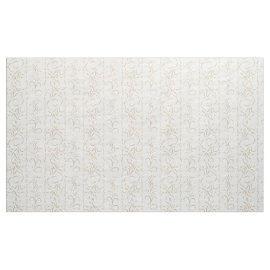 Leichte Vanilla- und Beige-Wirbel Stoff (Yard (91,4 cm))