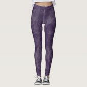 Leichte Violet Grunge Bleistift-Lots Leggings (Vorderseite)
