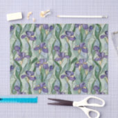 Leichte violette Blüten Seidenpapier (Handwerk)