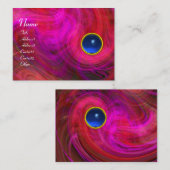 LEICHTE VORTEX BLAUE SAPPHIRE lila Visitenkarte (Vorne/Hinten)