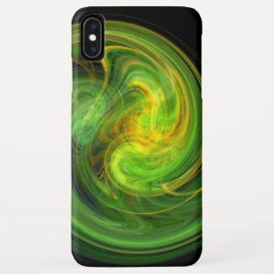 LEICHTE VORTEX, lebhafte, gelb-grüne Abstrakte Wir Case-Mate iPhone Hülle
