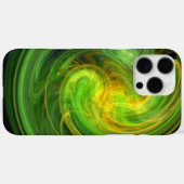 LEICHTE VORTEX, leuchtend grün Case-Mate iPhone Hülle (Rückseite (Horizontal))