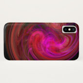 LEICHTE VORTEX, leuchtend rot Case-Mate iPhone Hülle (Rückseite (Horizontal))