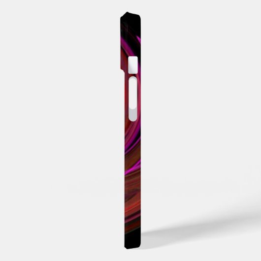 LEICHTE VORTEX, leuchtend rot Case-Mate iPhone Hülle (Rückseite / Links)