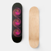 LEICHTE VORTEX, lila rosa, schwarz Skateboard (Vorderseite)