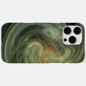 LEICHTE VORTEX / Orangengrau Abstrakt Case-Mate iPhone Hülle (Rückseite (Horizontal))