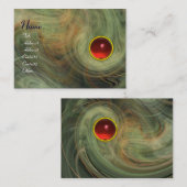 LEICHTE VORTEX RÜBLICHES Graurot Visitenkarte (Vorne/Hinten)