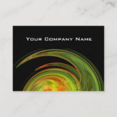 LEICHTE VORTEX RUBY-Orange-Gelb-Rot Visitenkarte (Rückseite)