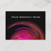 LEICHTE VORTEX RUBY- Rosa Veilchengelb Visitenkarte (Rückseite)