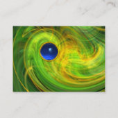 LEICHTE VORTEX SAPPHIRE, grün-gelb-orange blau Visitenkarte (Rückseite)