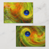 LEICHTE VORTEX SAPPHIRE, rot-gelb-orange blau Visitenkarte (Vorne/Hinten)