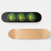 LEICHTE VORTEX, schwarzgelb grün Skateboard (Horizontal)
