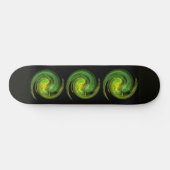 LEICHTE VORTEX, schwarzgelb grün Skateboard (Horizontal)