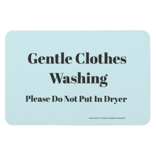 Leichte waschende Kleidung - w/website Adresse Magnet
