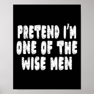 Leichte Weihnachtskrippen Kostüm Weisen Poster