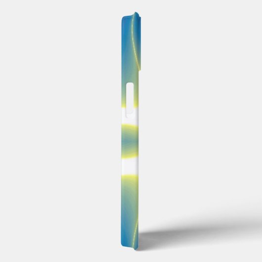 LEICHTE WELLEN Lila violette blaue Fraktale Case-Mate iPhone Hülle (Rückseite / Rechts)