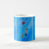Leichter-als-Luft-Malerei von Alfred Fox Kaffeetasse (Mittel)