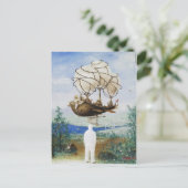 Leichter als Luftpostkarte Postkarte (Stehend Vorderseite)