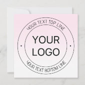 Leichter Austausch von Logos und bearbeitbarer Tex (Vorderseite)