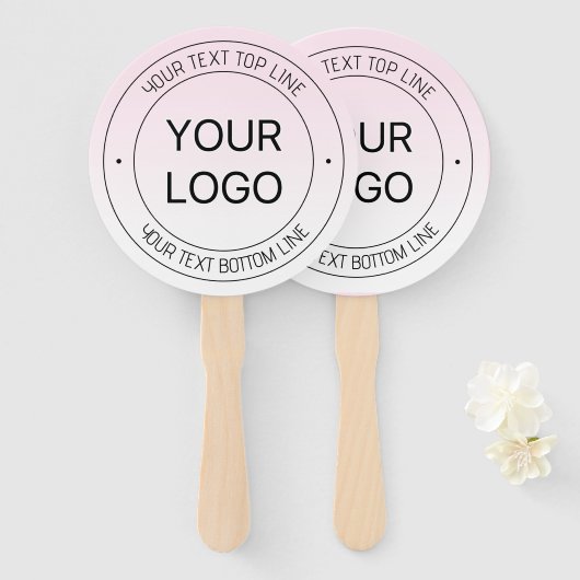 Leichter Austausch von Logos und bearbeitbarer Tex Fächer (Vorne und Hinten)