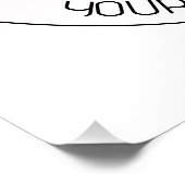 Leichter Austausch von Logos und bearbeitbarer Tex Poster (Ecke)