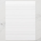 Leichter Binder Paper 8.5"x11" passt sich kundensp Flyer (Hinten)