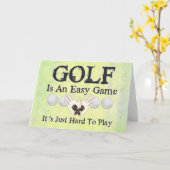Leichter Golf Karte (Gelbe Blume)