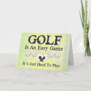 Leichter Golf Karte