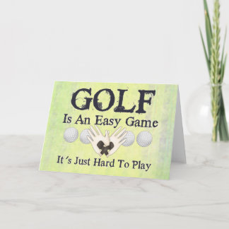 Leichter Golf Karte