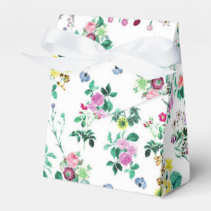 Leichter hübscher Sommerblumenmuster Geschenkschachtel
