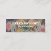 Leichter Mandala-Yoga-Lehrer MiniStandard Lech Mini Visitenkarte (Vorderseite)