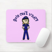 Leichter Polizist Mousepad (Mit Mouse)